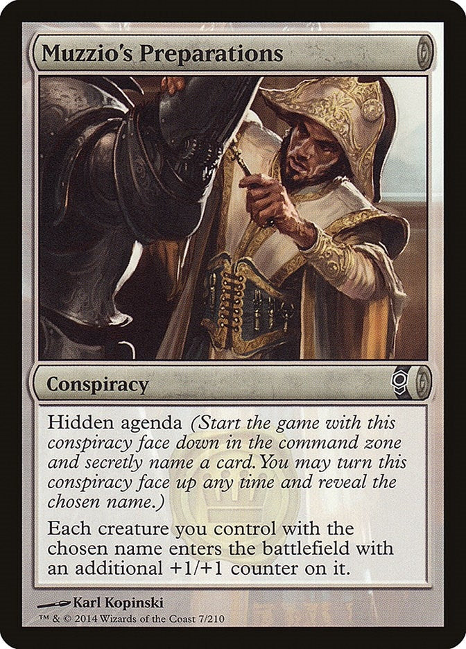 Image for Muzzio's Preparations (7) - Magic: The Gathering