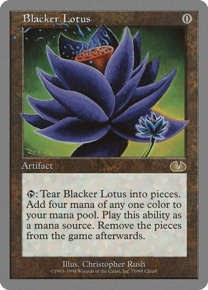 Image for Blacker Lotus (70) - Magic: The Gathering