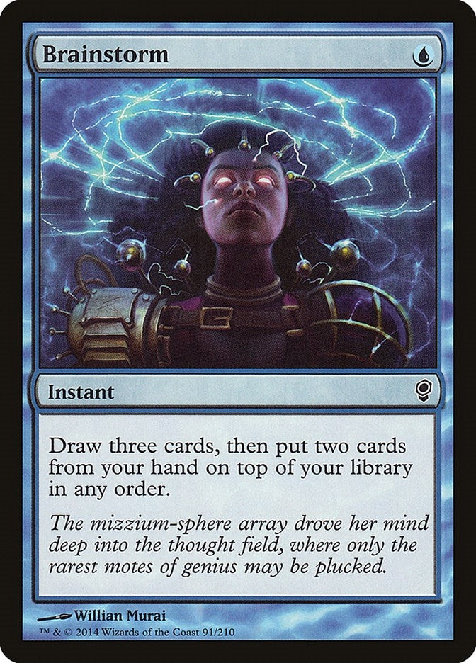 Image for Brainstorm (91) - Magic: The Gathering