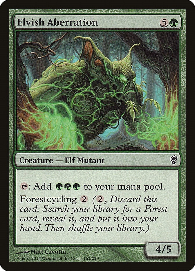 Image for Elvish Aberration (163) - Magic: The Gathering