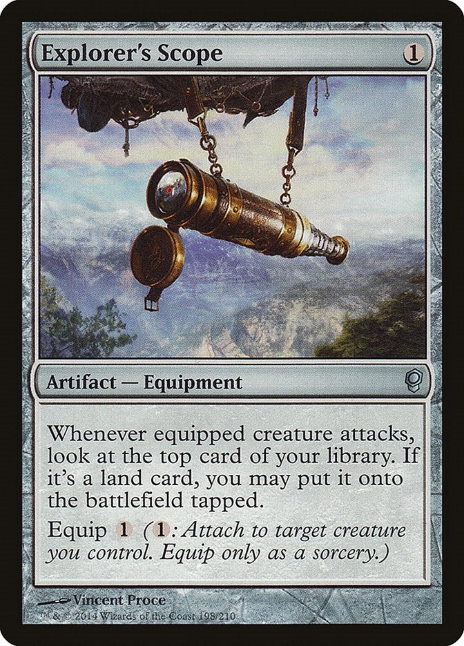 Image for Explorer's Scope (198) - Magic: The Gathering