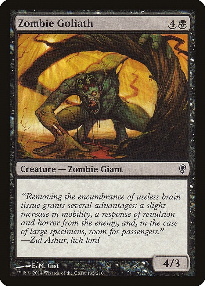 Image for Zombie Goliath (135) - Magic: The Gathering