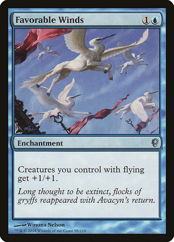 Image for Favorable Winds (98) - Magic: The Gathering