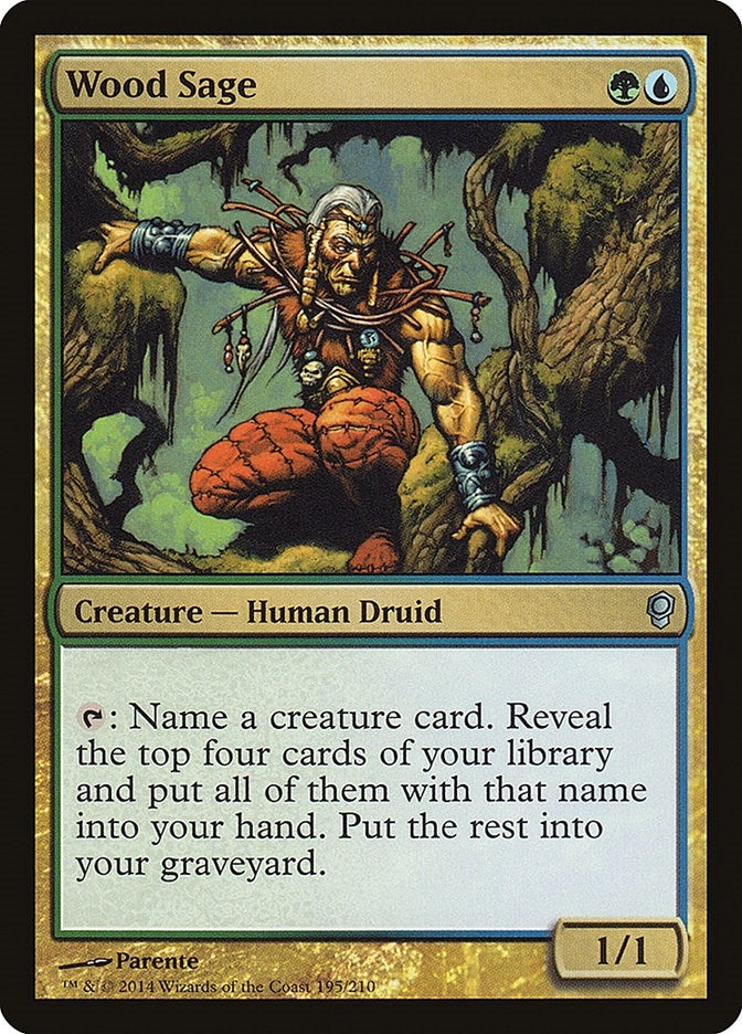 Image for Wood Sage (195) - Magic: The Gathering