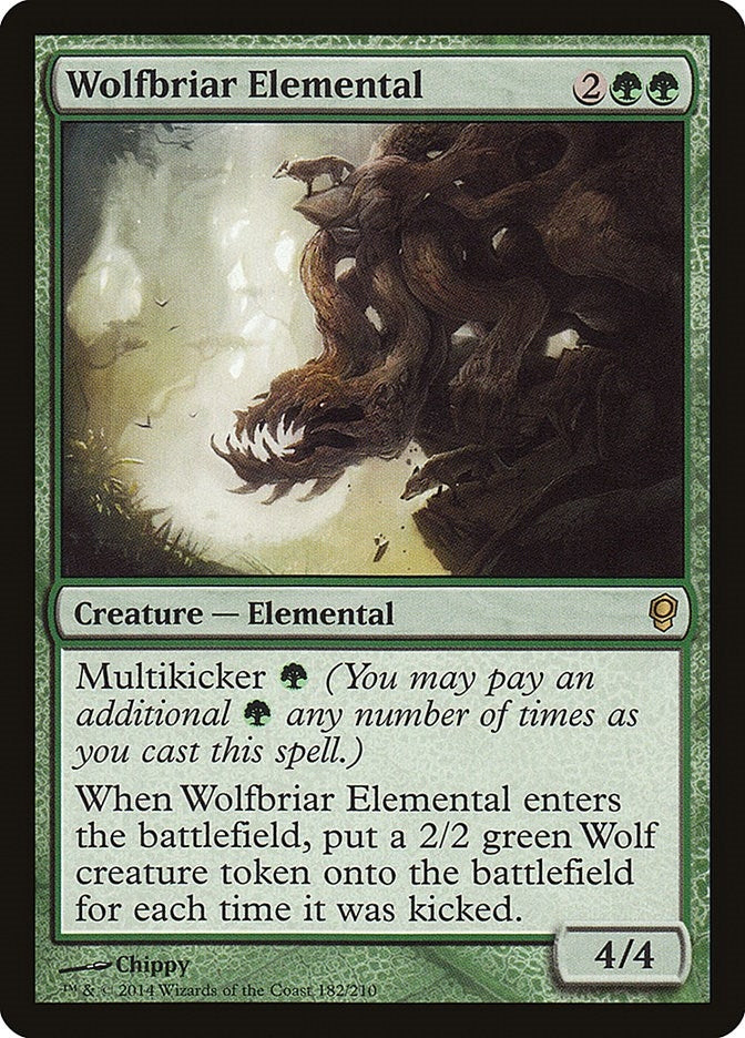 Image for Wolfbriar Elemental (182) - Magic: The Gathering