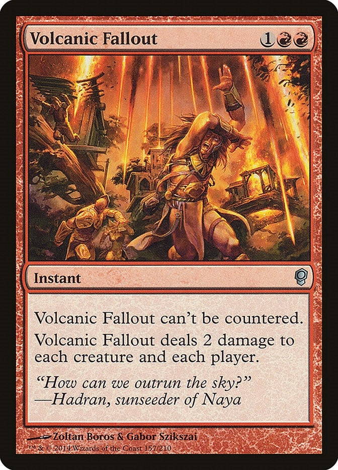 Image for Volcanic Fallout (157) - Magic: The Gathering