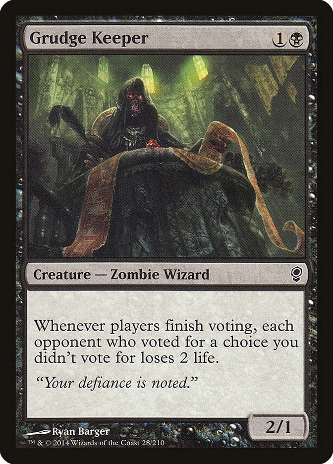 Image for Grudge Keeper (28) - Magic: The Gathering