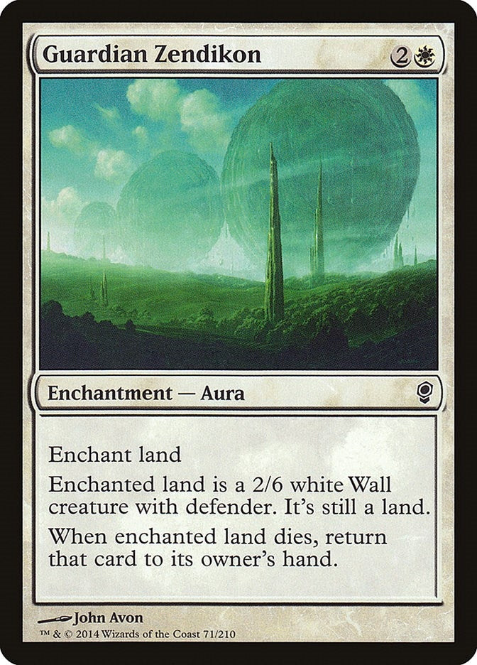 Image for Guardian Zendikon (71) - Magic: The Gathering