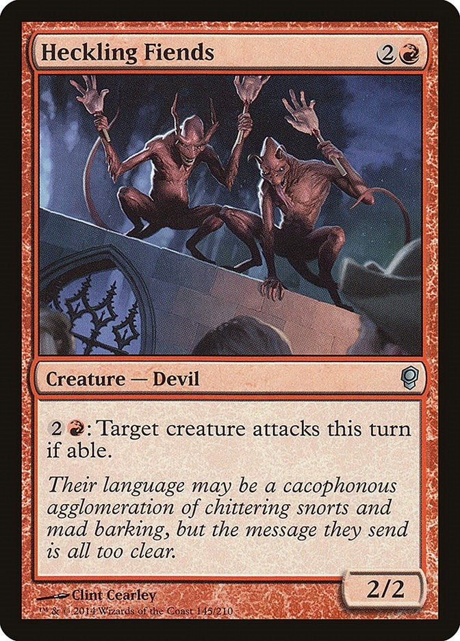 Image for Heckling Fiends (145) - Magic: The Gathering
