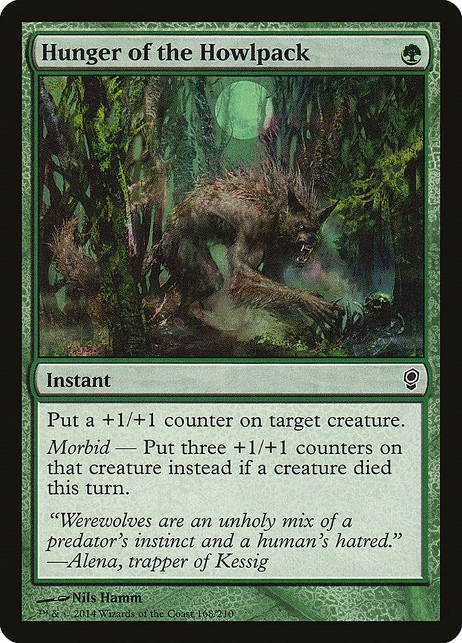 Image for Hunger of the Howlpack (168) - Magic: The Gathering