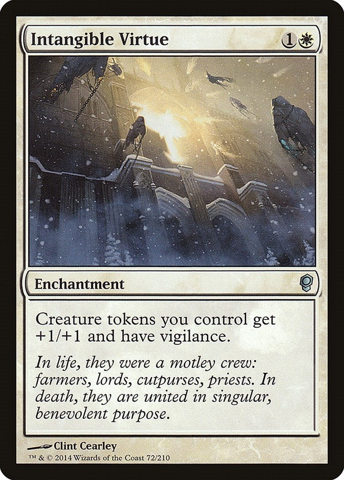 Image for Intangible Virtue (72) - Magic: The Gathering