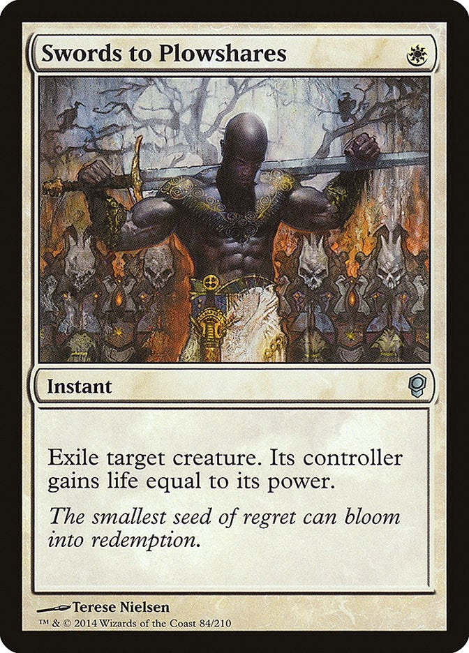 Image for Swords to Plowshares (84) - Magic: The Gathering