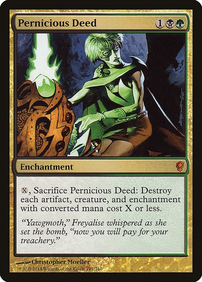 Image for Pernicious Deed (191) - Magic: The Gathering