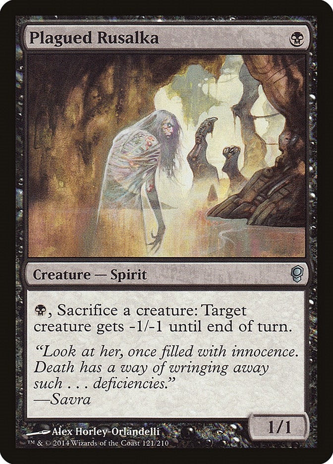 Image for Plagued Rusalka (121) - Magic: The Gathering