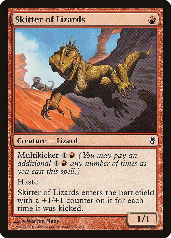 Image for Skitter of Lizards (151) - Magic: The Gathering