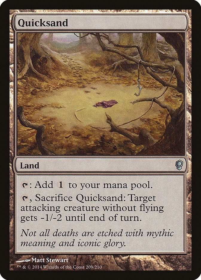 Image for Quicksand (209) - Magic: The Gathering