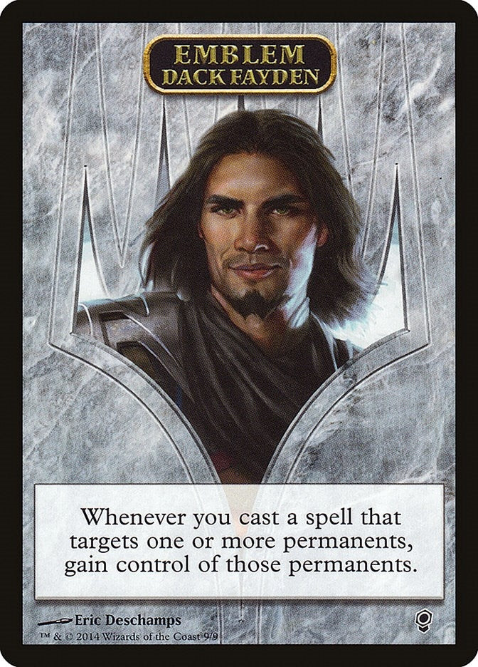 Image for Emblem - Dack Fayden (9) - Magic: The Gathering