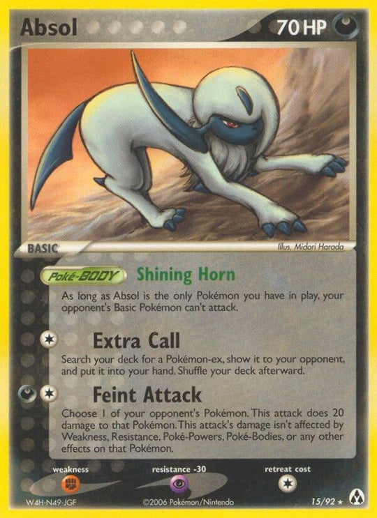 Image for Absol (15/92) (LM) - Pokemon