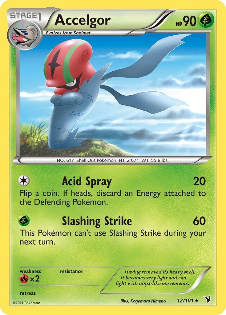 Image for Accelgor (12/101) (NVI) - Pokemon