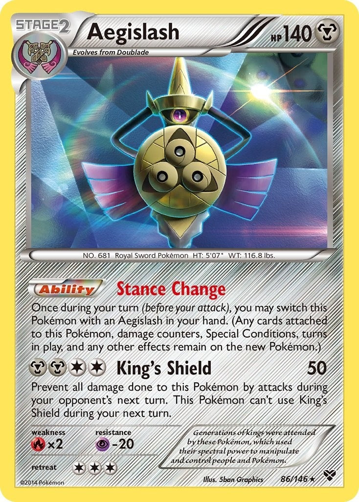 Image for Aegislash (86) (86/146) (XY) - Pokemon