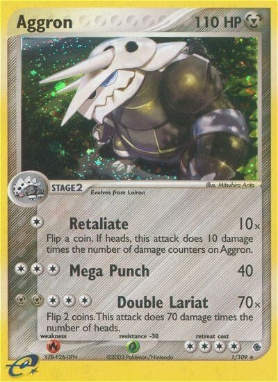 Image for Aggron (1/109) (RS) - Pokemon