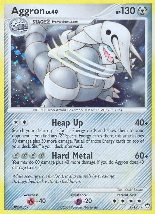 Image for Aggron (1/123) (MT) - Pokemon