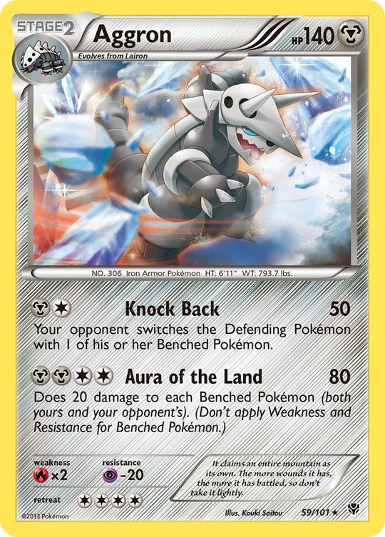 Image for Aggron (59/101) (PLB) - Pokemon