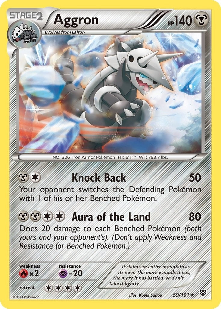 Image for Aggron (59/101) (PLB) - Pokemon