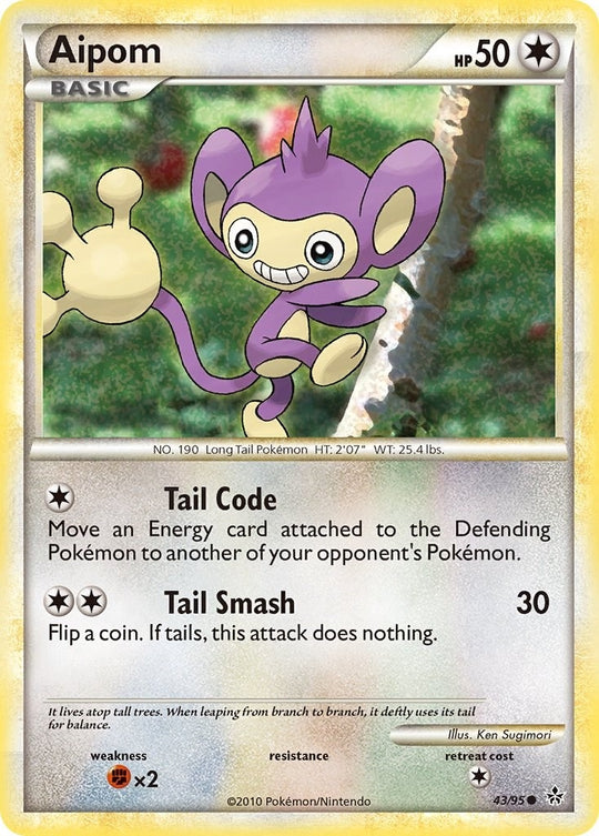 Image for Aipom (43/95) (UL) - Pokemon
