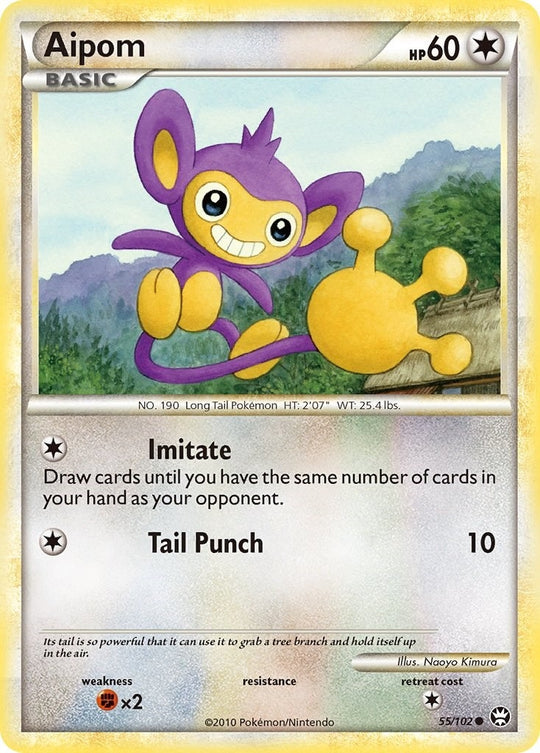 Image for Aipom (55/102) (TM) - Pokemon
