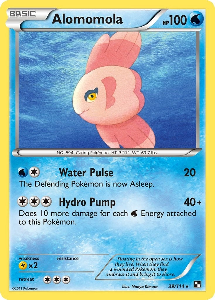 Image for Alomomola (39) (39/114) (BLW) - Pokemon