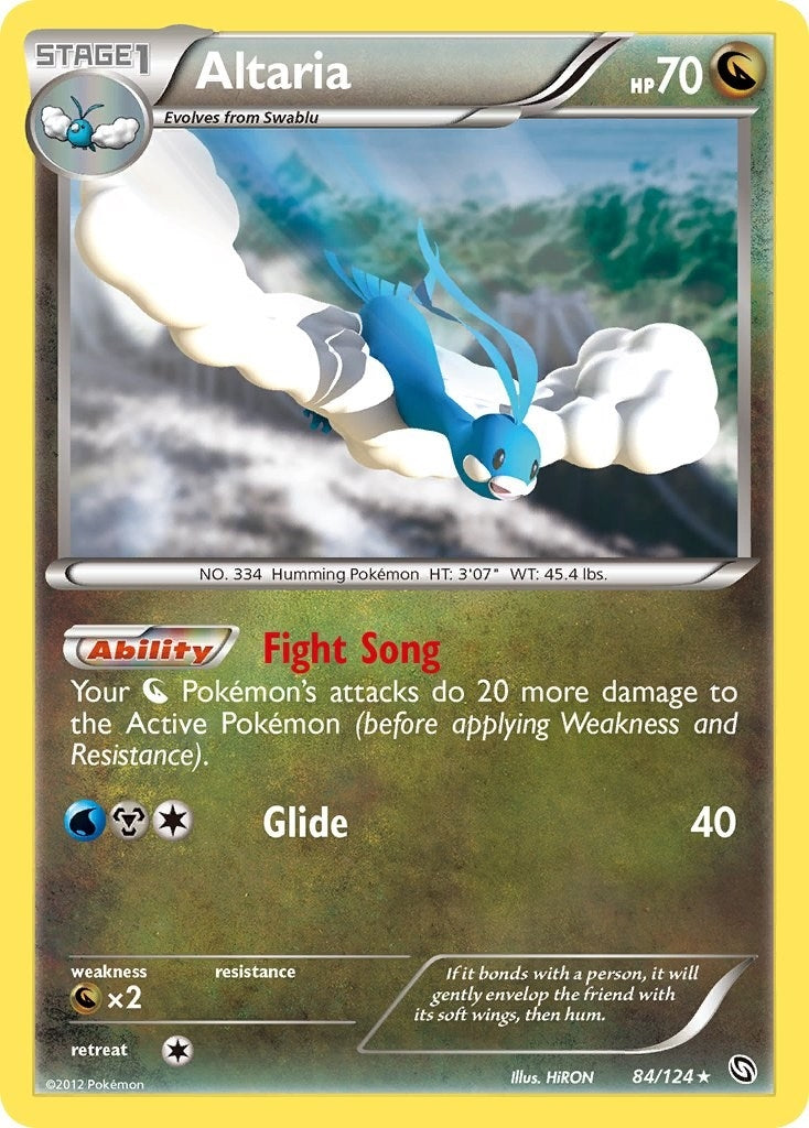 Image for Altaria (84/124) (DRX) - Pokemon