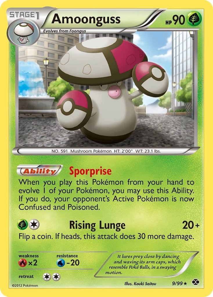 Image for Amoonguss (9/99) (NXD) - Pokemon