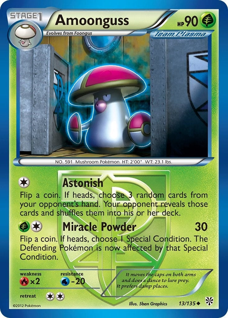 Image for Amoonguss (Team Plasma) (13/135) (PLS) - Pokemon