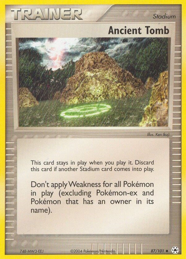 Image for Ancient Tomb (87/101) (HL) - Pokemon
