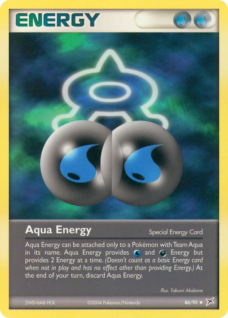 Image for Aqua Energy (86/95) (MA) - Pokemon
