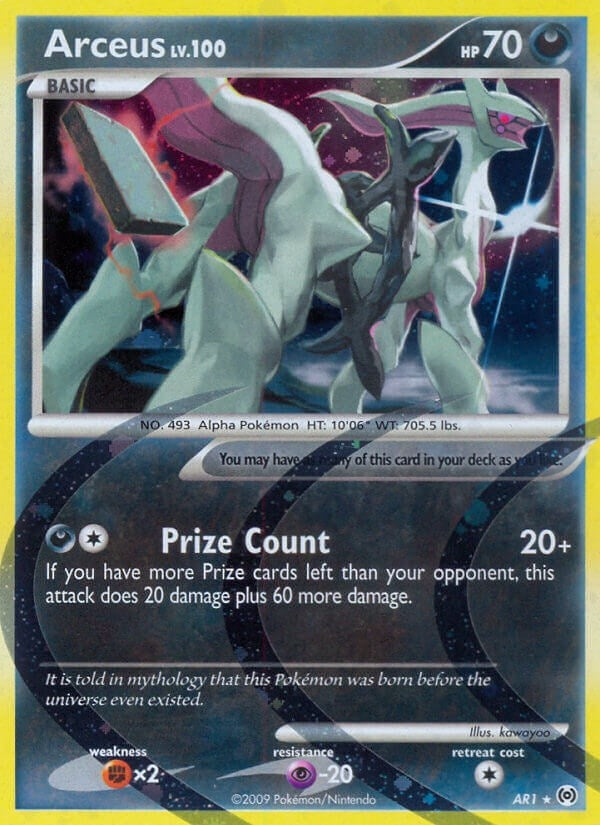 Image for Arceus (AR1) (AR1) (AR) - Pokemon