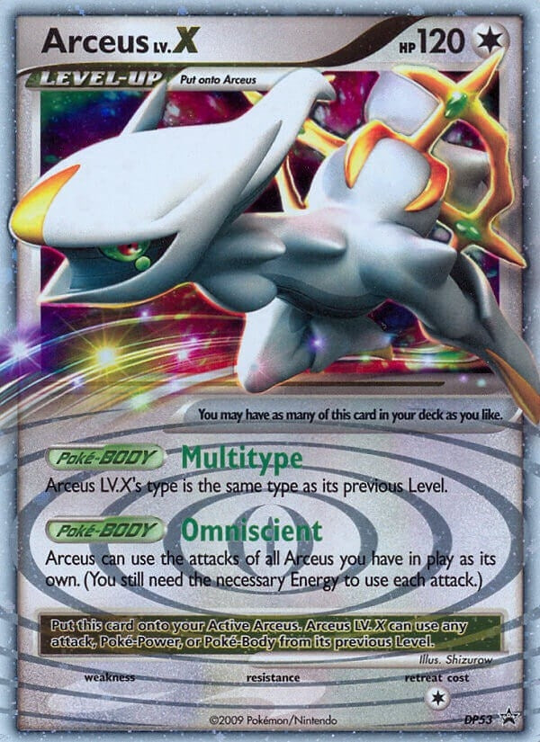 Image for Arceus LV.X - DP53 (DP53) (PR) - Pokemon
