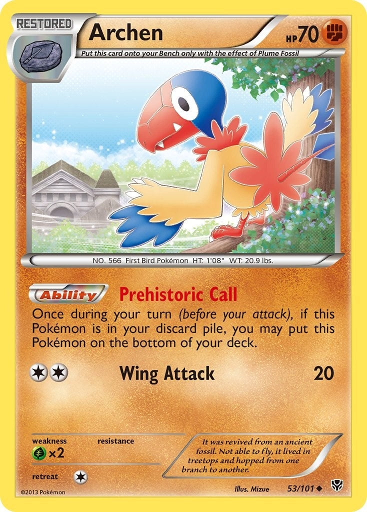 Image for Archen (53/101) (PLB) - Pokemon