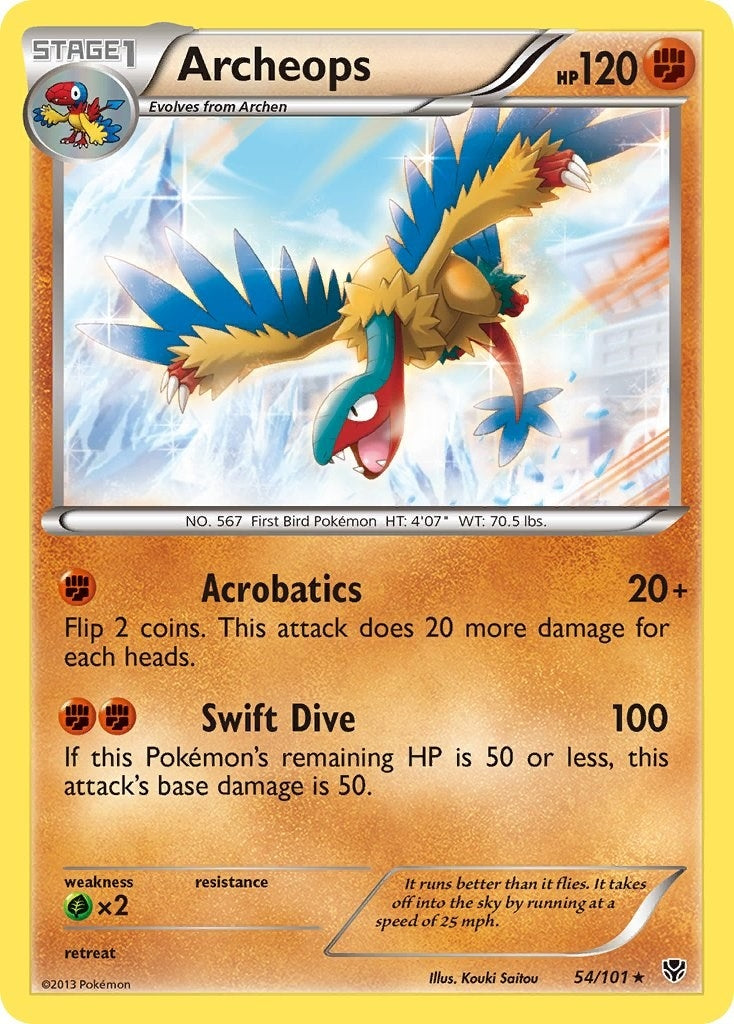 Image for Archeops (54/101) (PLB) - Pokemon