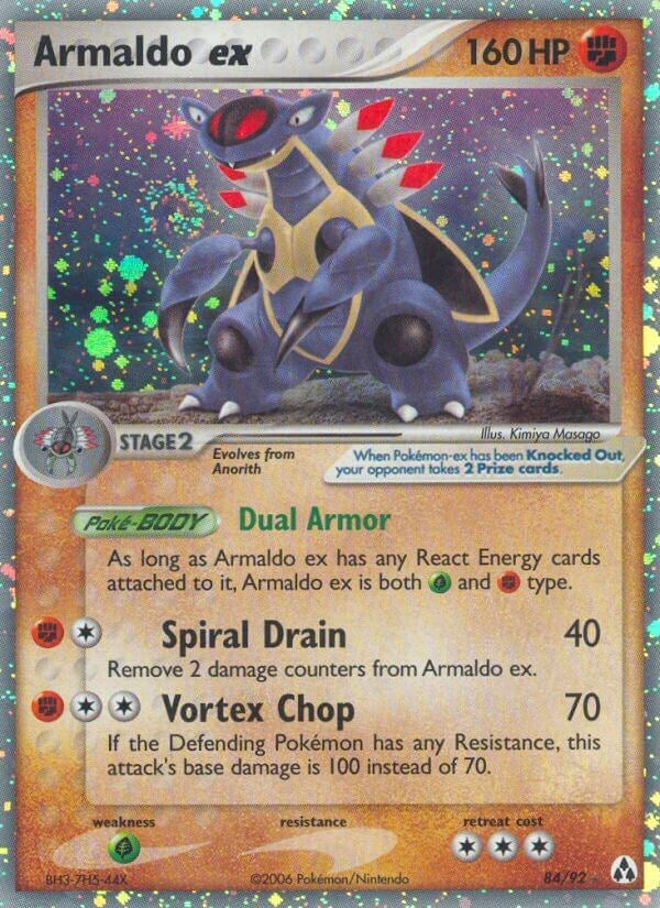 Image for Armaldo ex (84/92) (LM) - Pokemon
