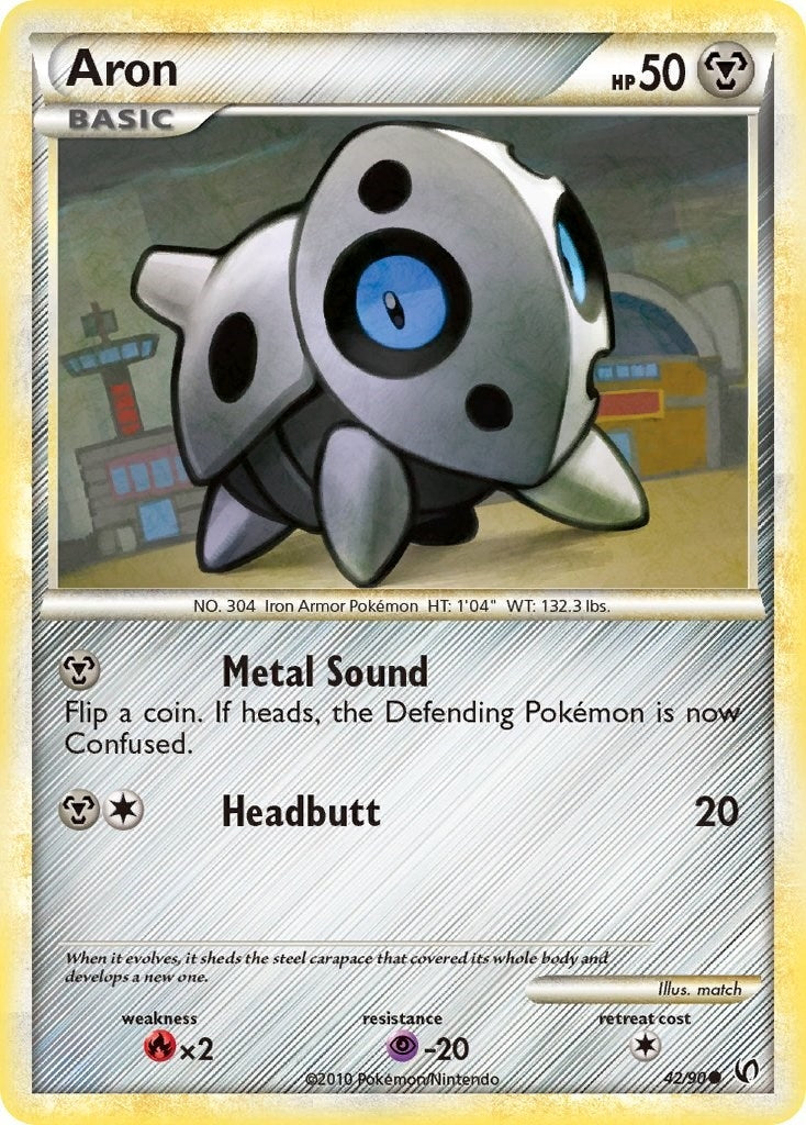 Image for Aron (42/90) (UD) - Pokemon