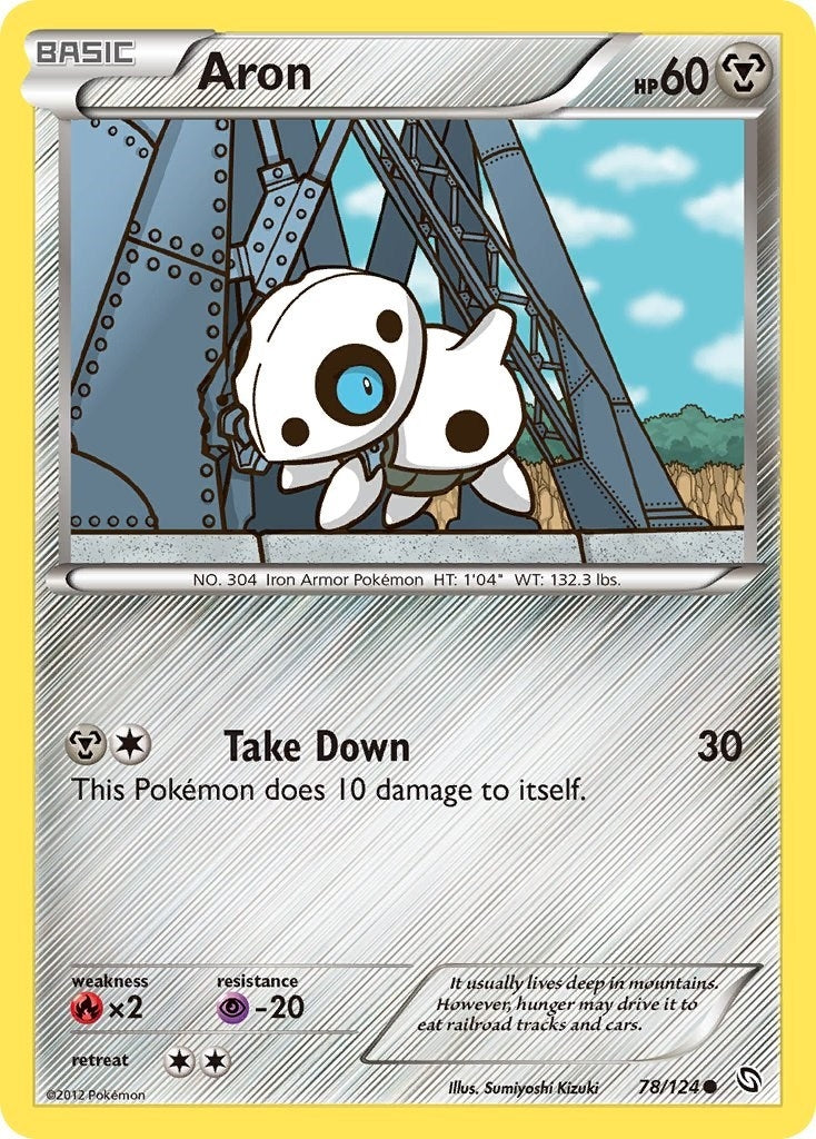 Image for Aron (78/124) (DRX) - Pokemon