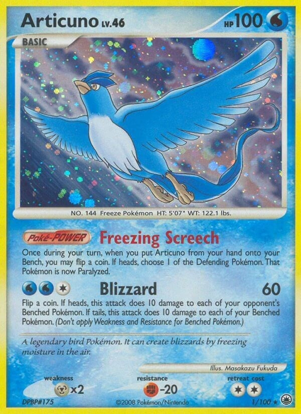 Image for Articuno (1/100) (MD) - Pokemon