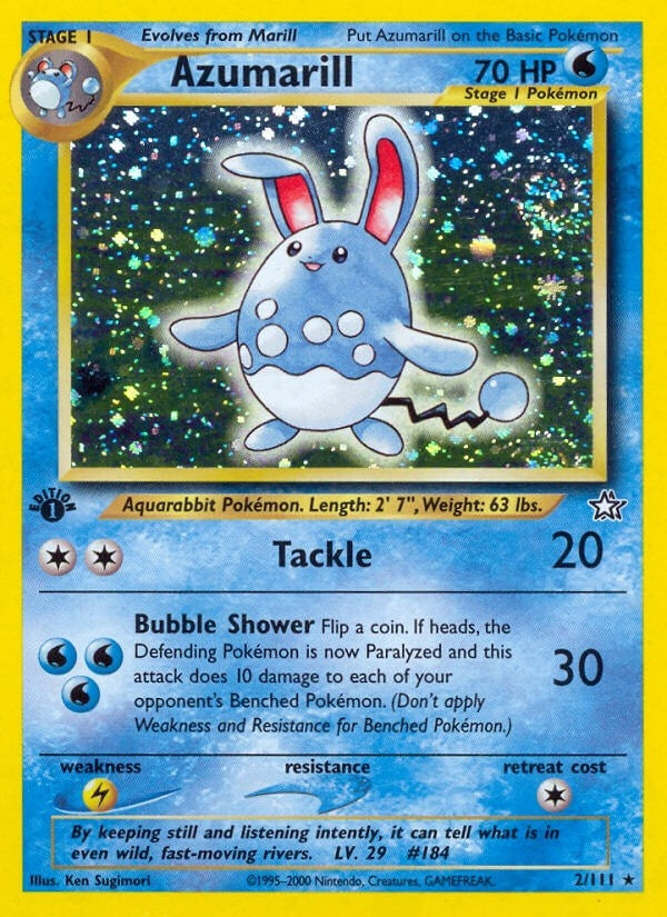 Image for Azumarill (002/111) (N1) - Pokemon