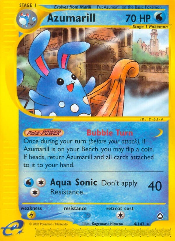 Image for Azumarill (004/147) (AQ) - Pokemon