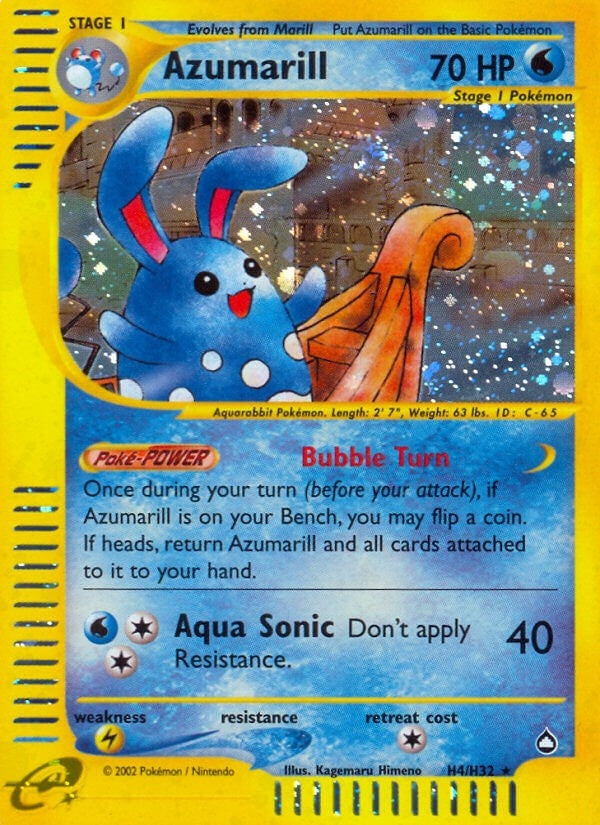 Image for Azumarill (H4) (H04/H32) (AQ) - Pokemon