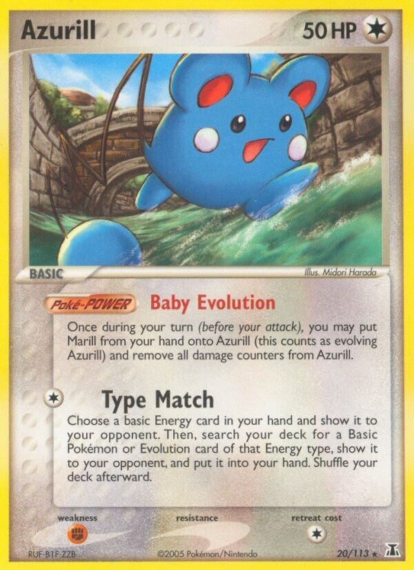 Image for Azurill (20/113) (DS) - Pokemon