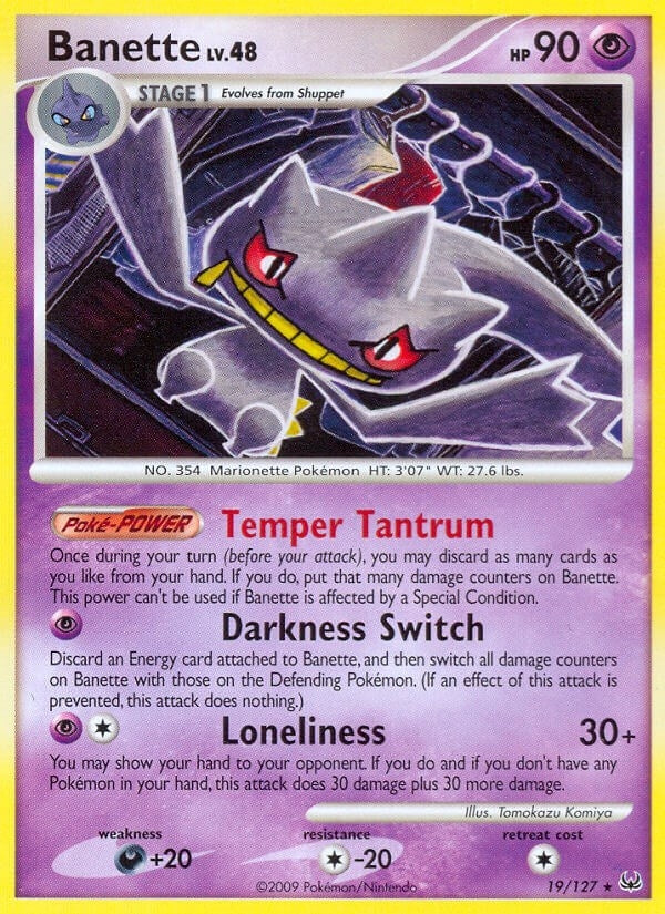 Image for Banette (19/127) (PL) - Pokemon