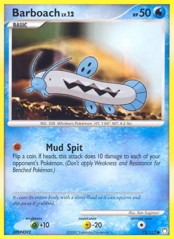 Image for Barboach (72/123) (MT) - Pokemon